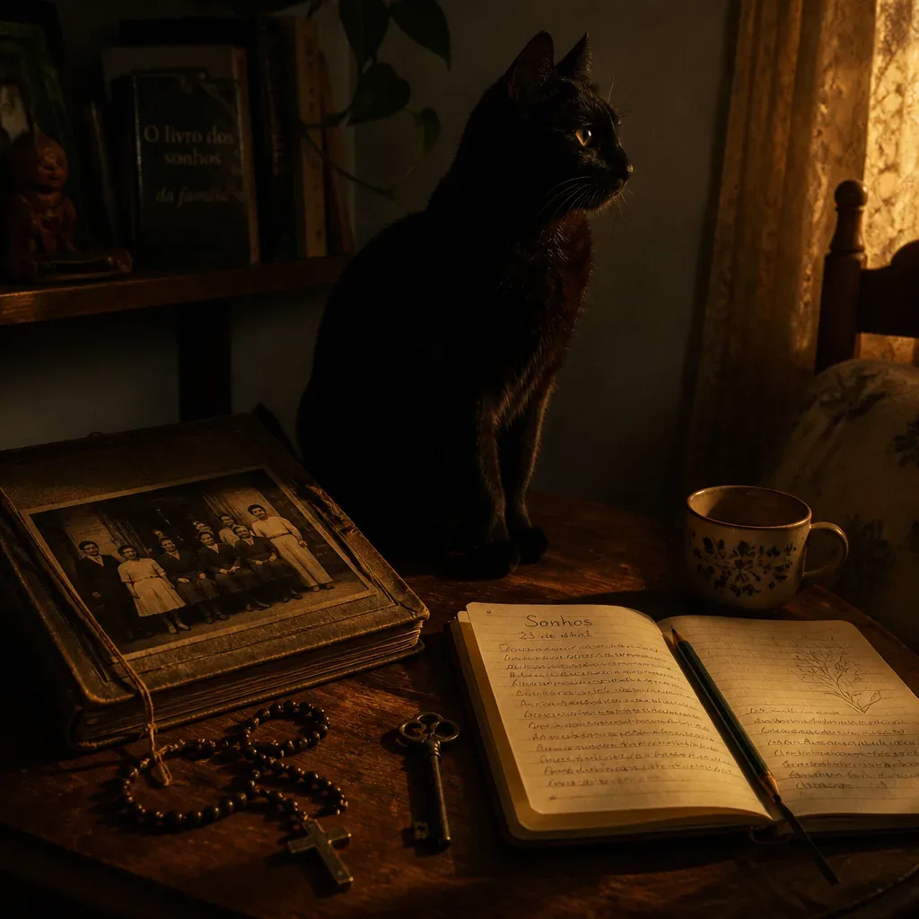 Gato preto entre tradição e anotação pessoal