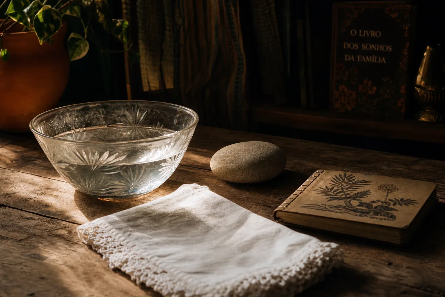 Symbolic still life: Sonhar com água