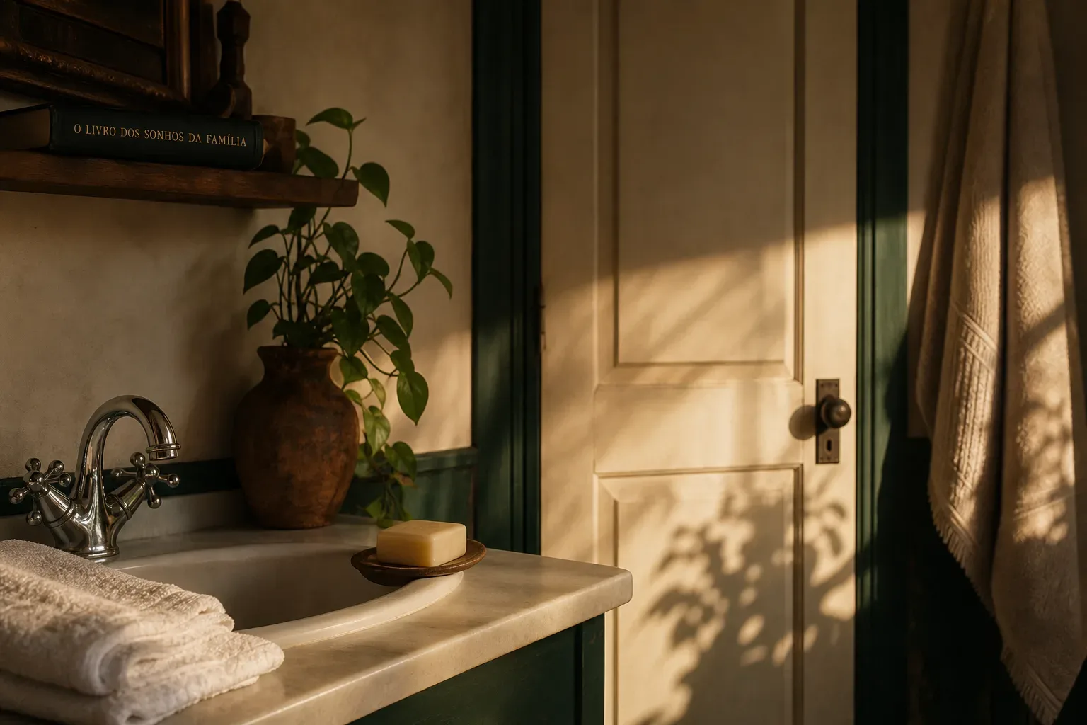 Symbolic still life: Sonhar com banheiro
