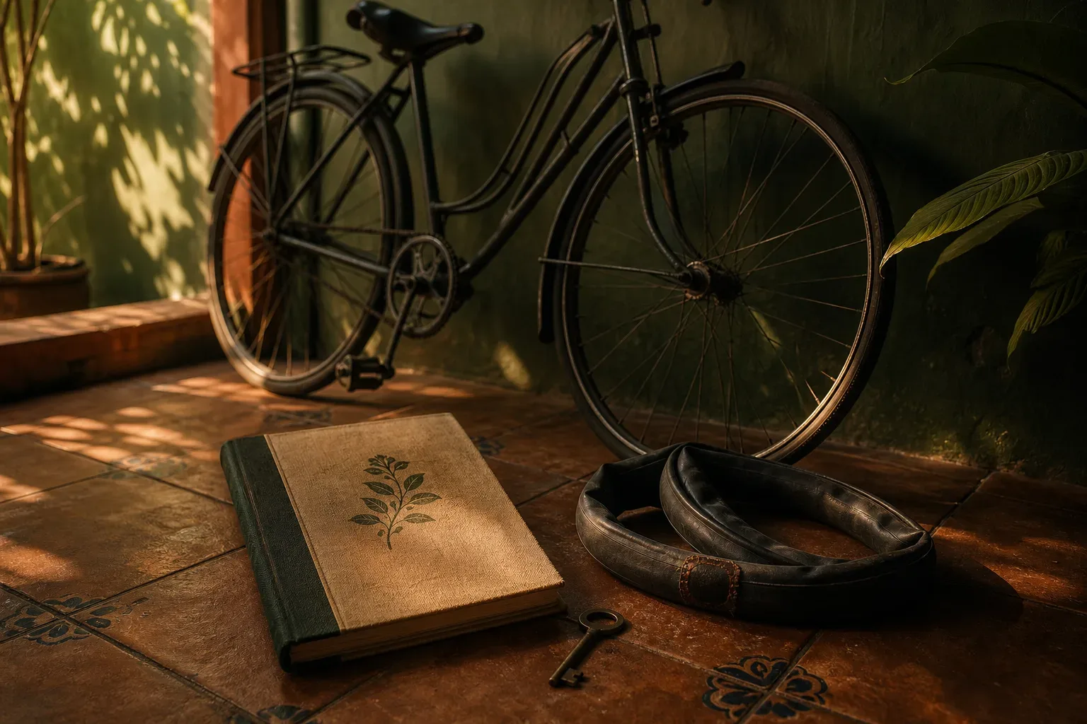 Symbolic still life: Sonhar com bicicleta
