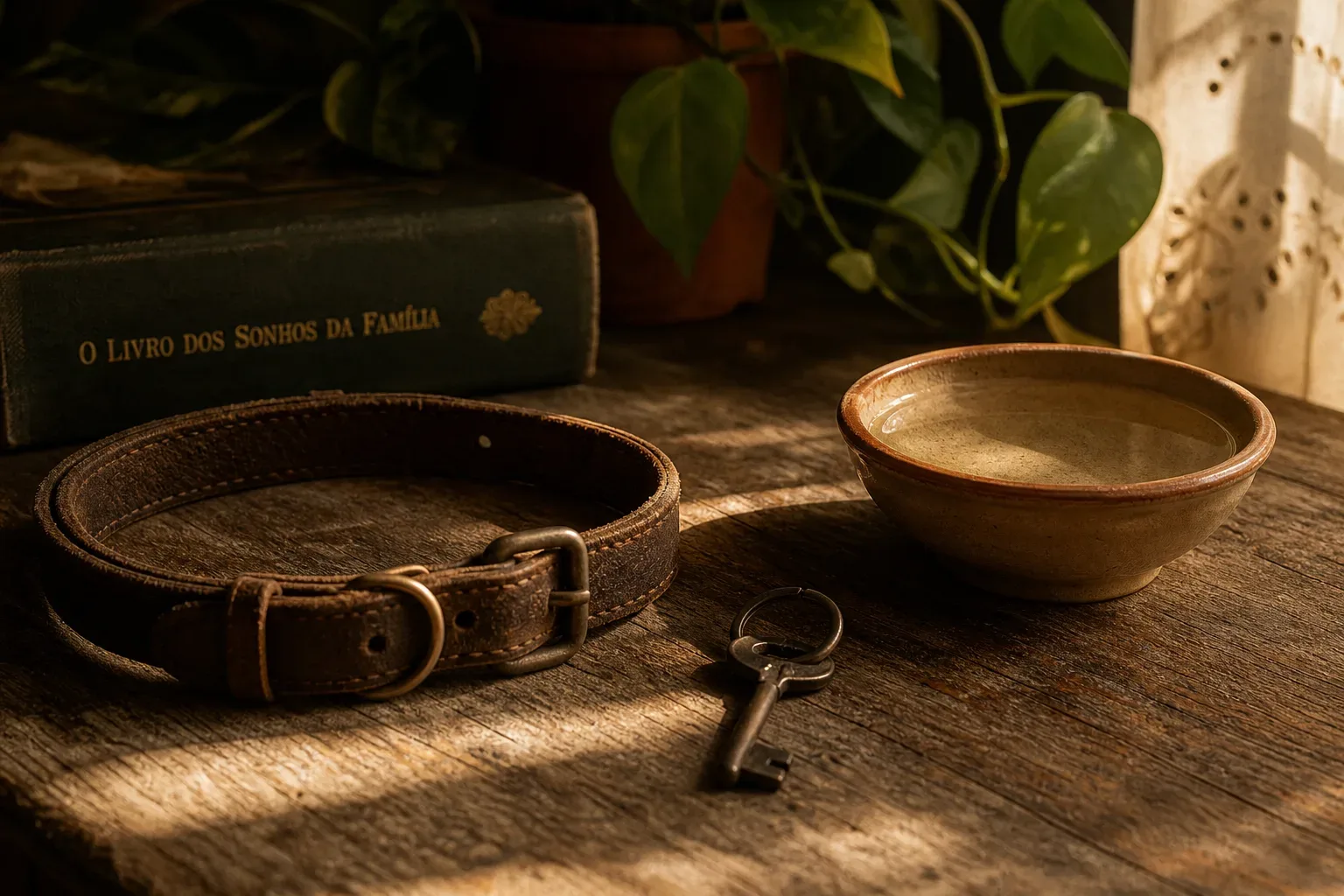 Symbolic still life: Sonhar com cachorro