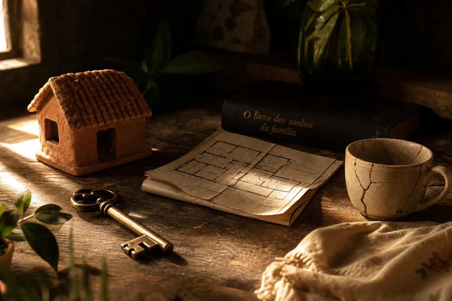 Symbolic still life: Sonhar com casa