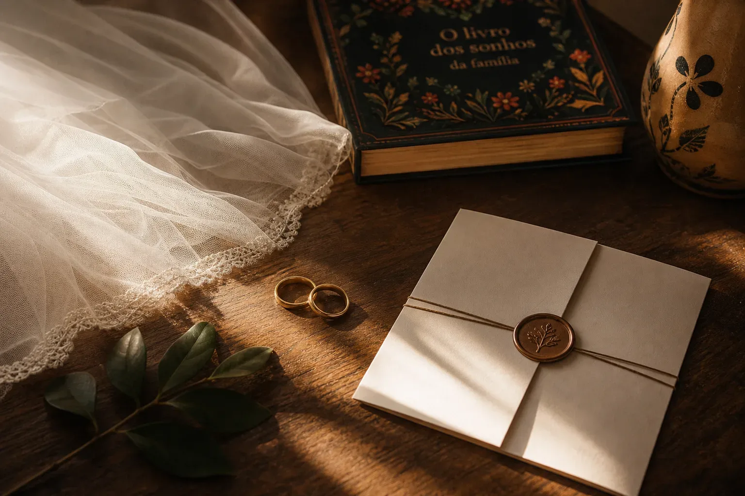 Symbolic still life: Sonhar com casamento