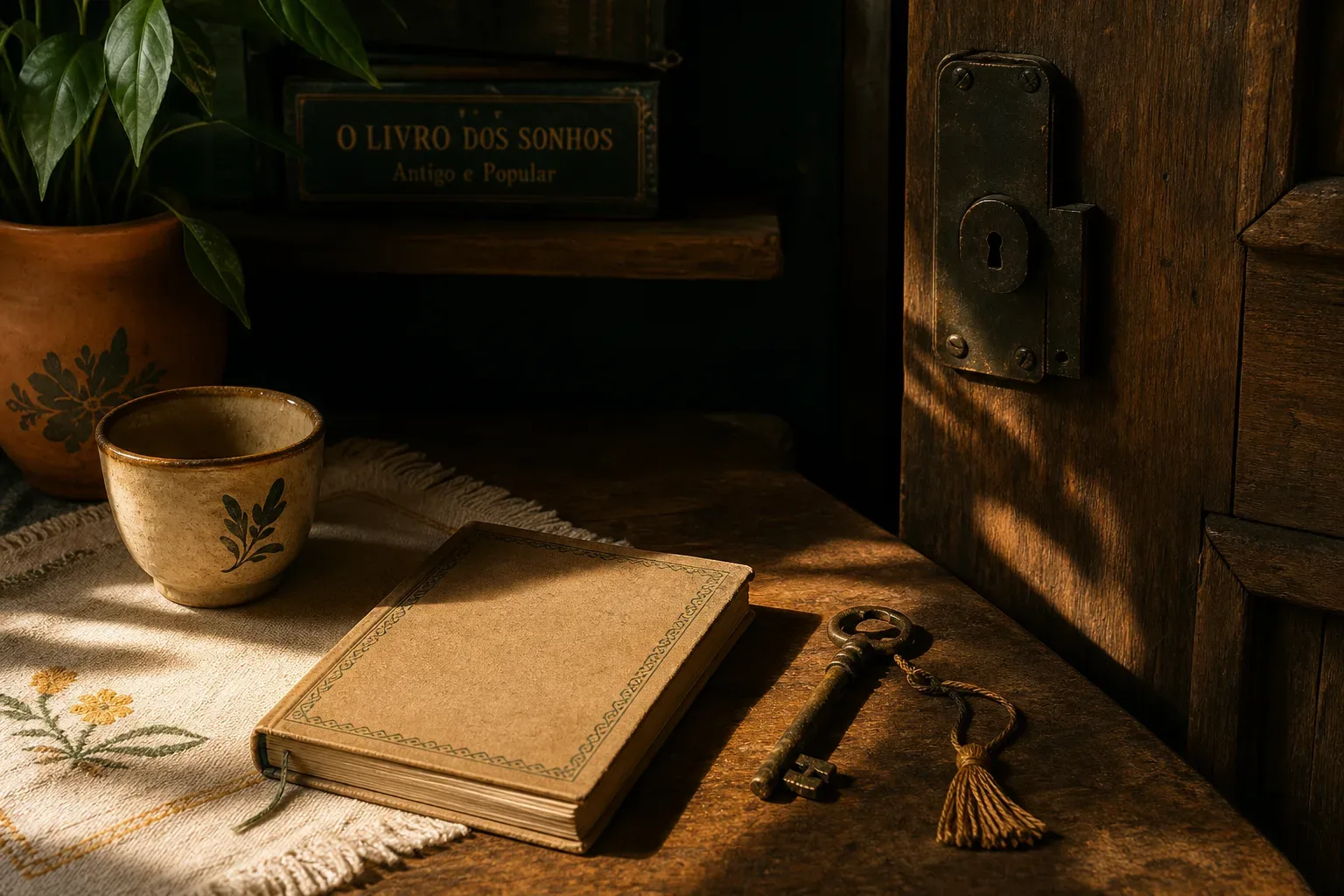 Symbolic still life: Sonhar com chave