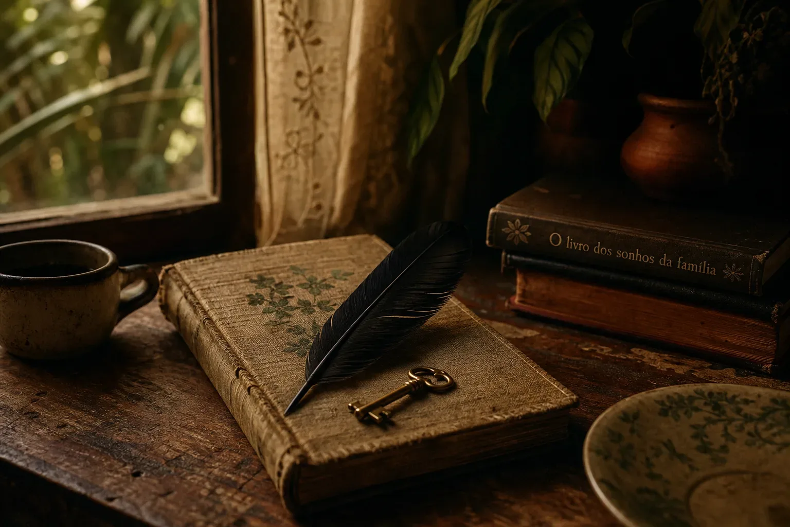 Symbolic still life: Sonhar com corvo
