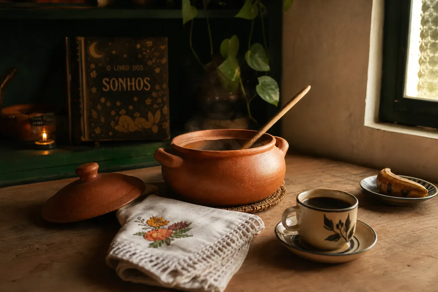 Symbolic still life: Sonhar com cozinha