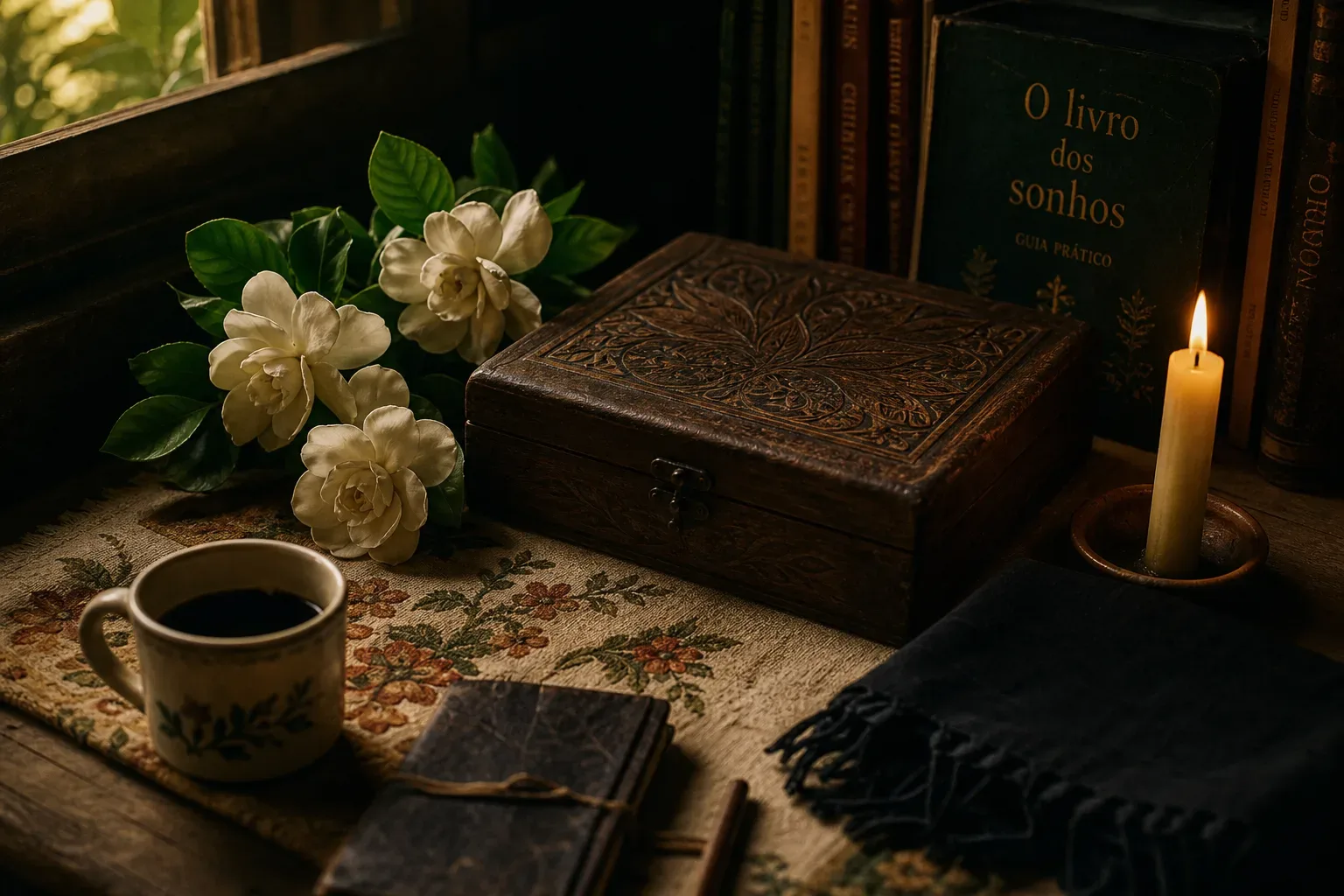 Symbolic still life: Sonhar com enterro