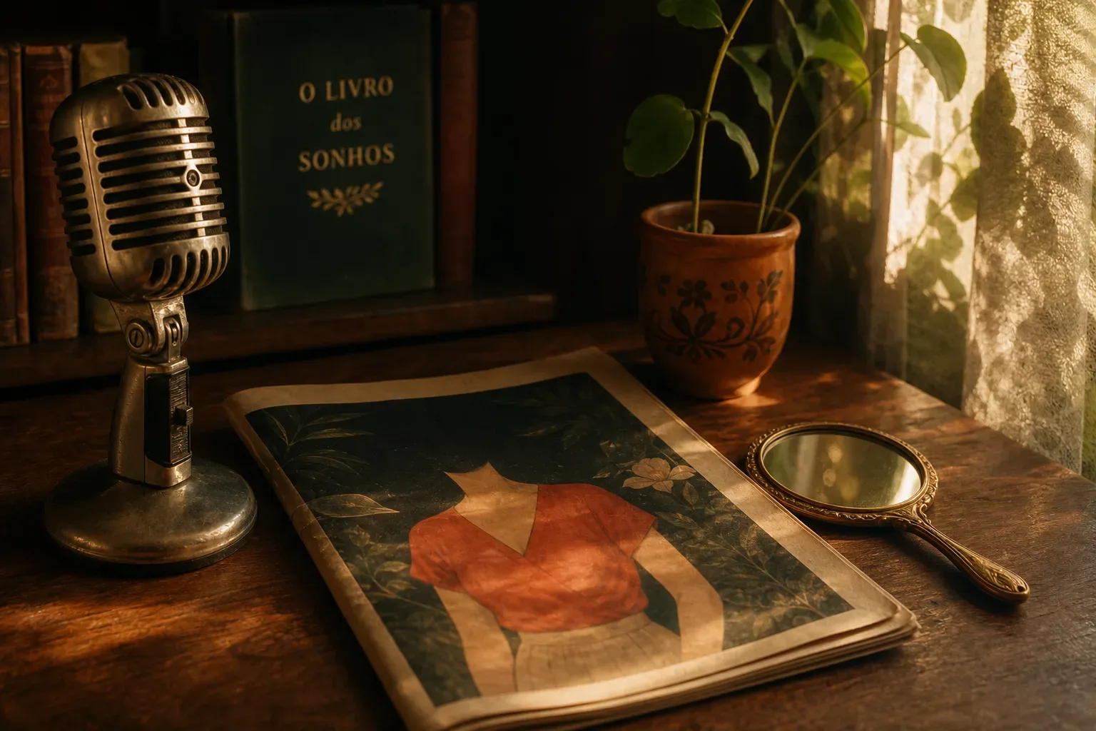 Symbolic still life: Sonhar com famoso