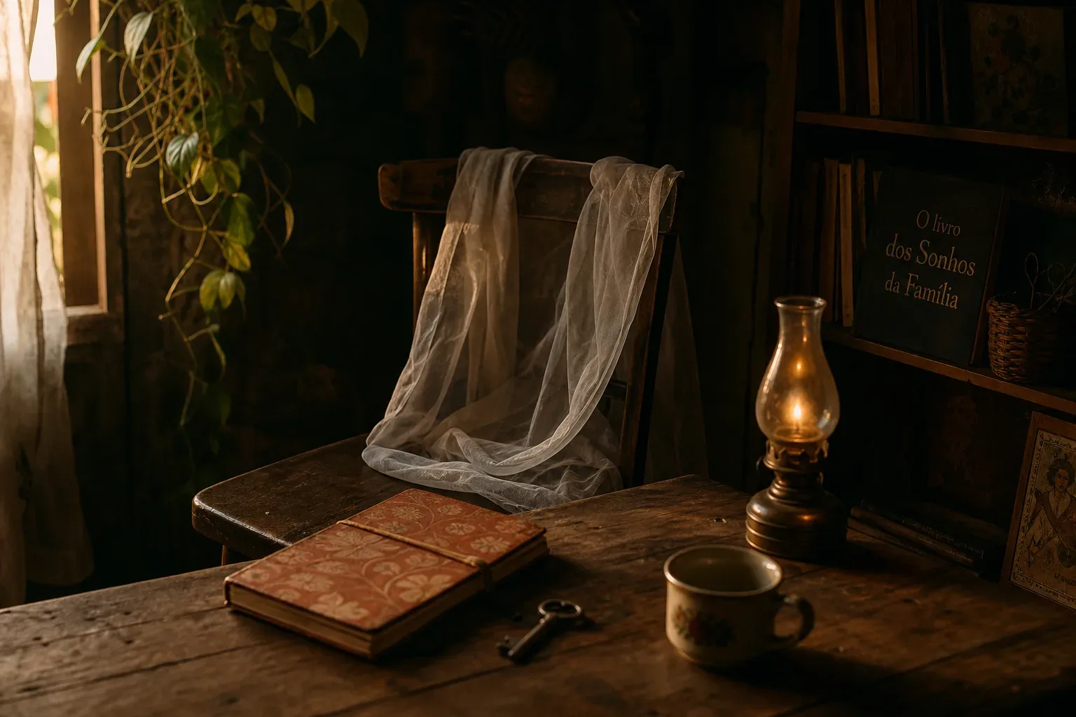 Symbolic still life: Sonhar com fantasma