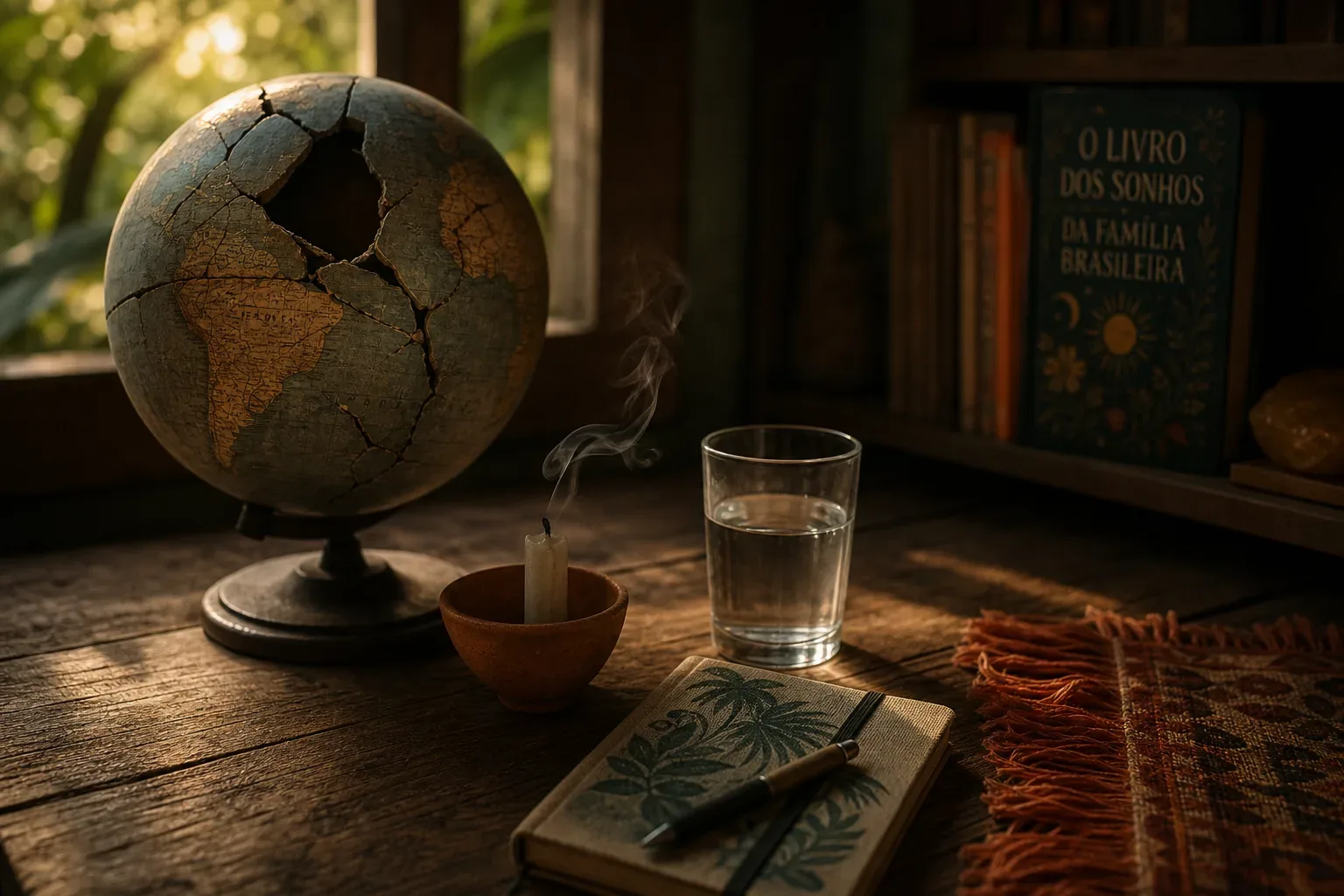 Symbolic still life: Sonhar com fim do mundo
