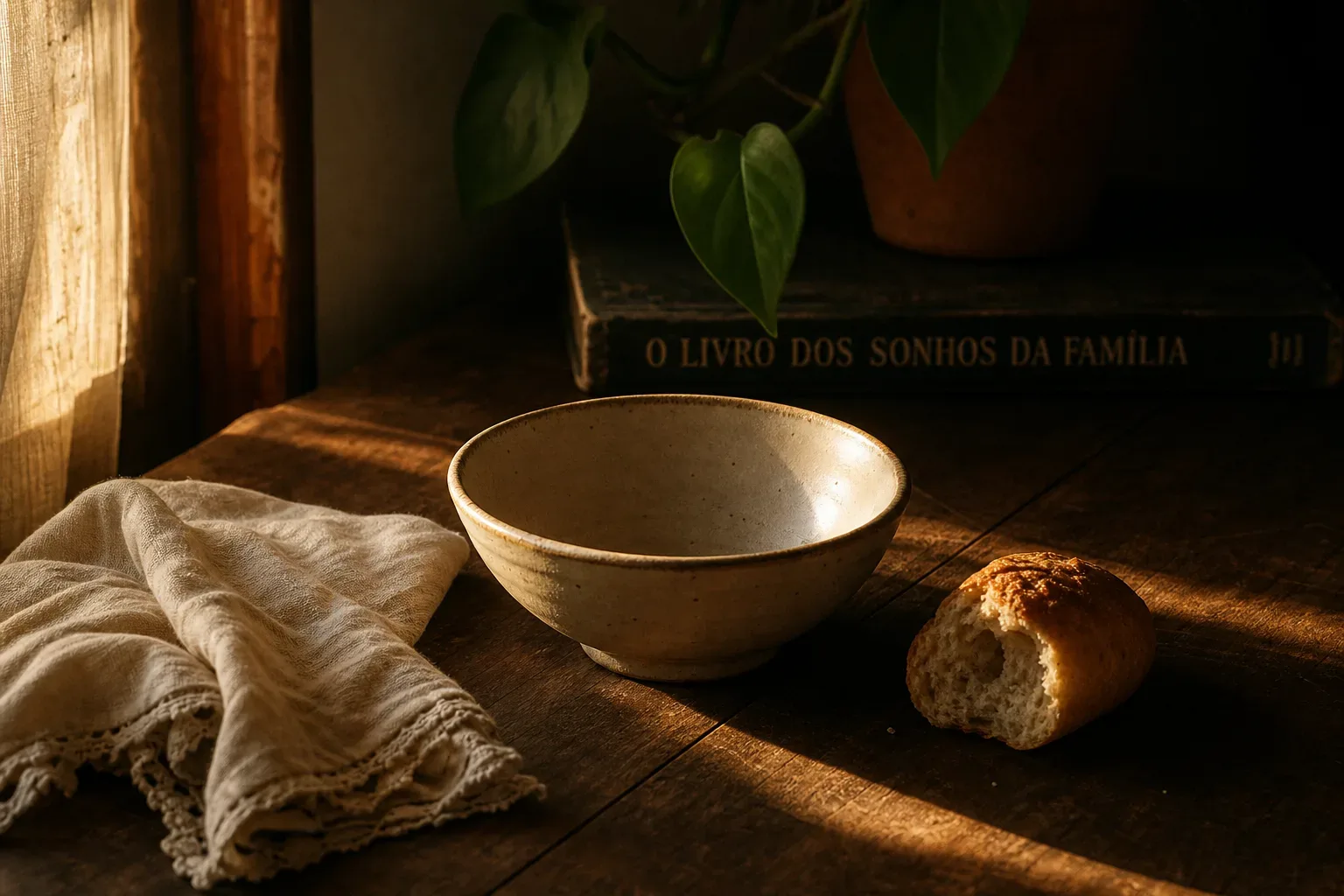 Symbolic still life: Sonhar com fome