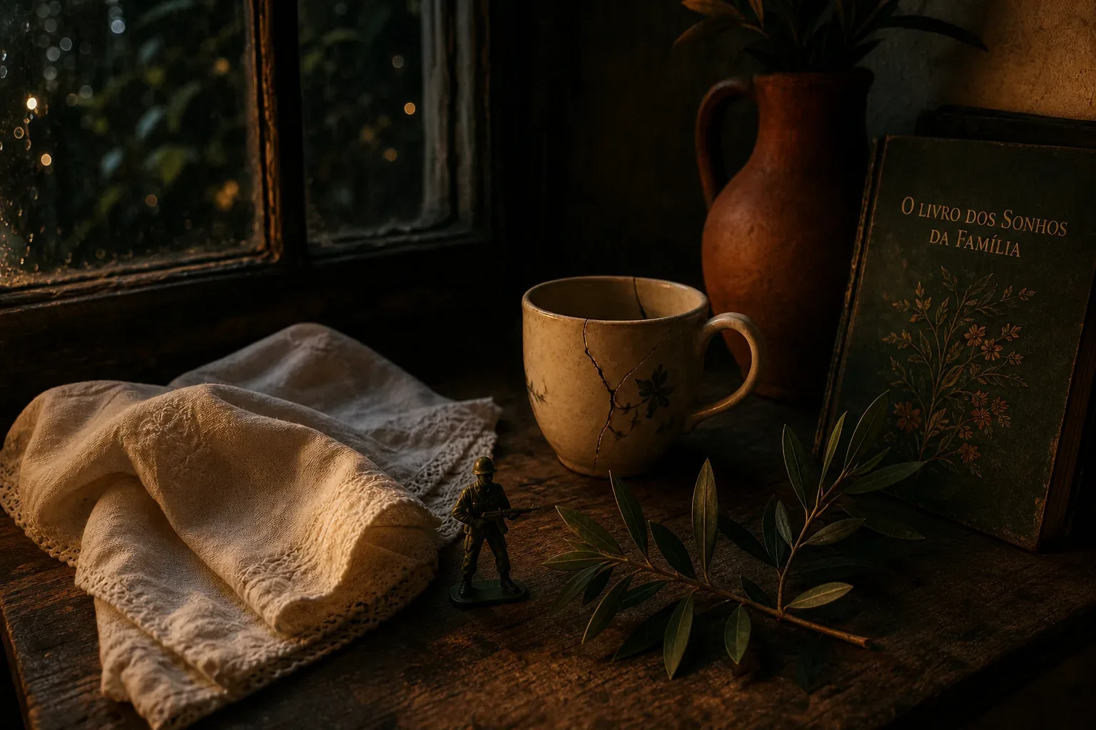 Symbolic still life: Sonhar com guerra