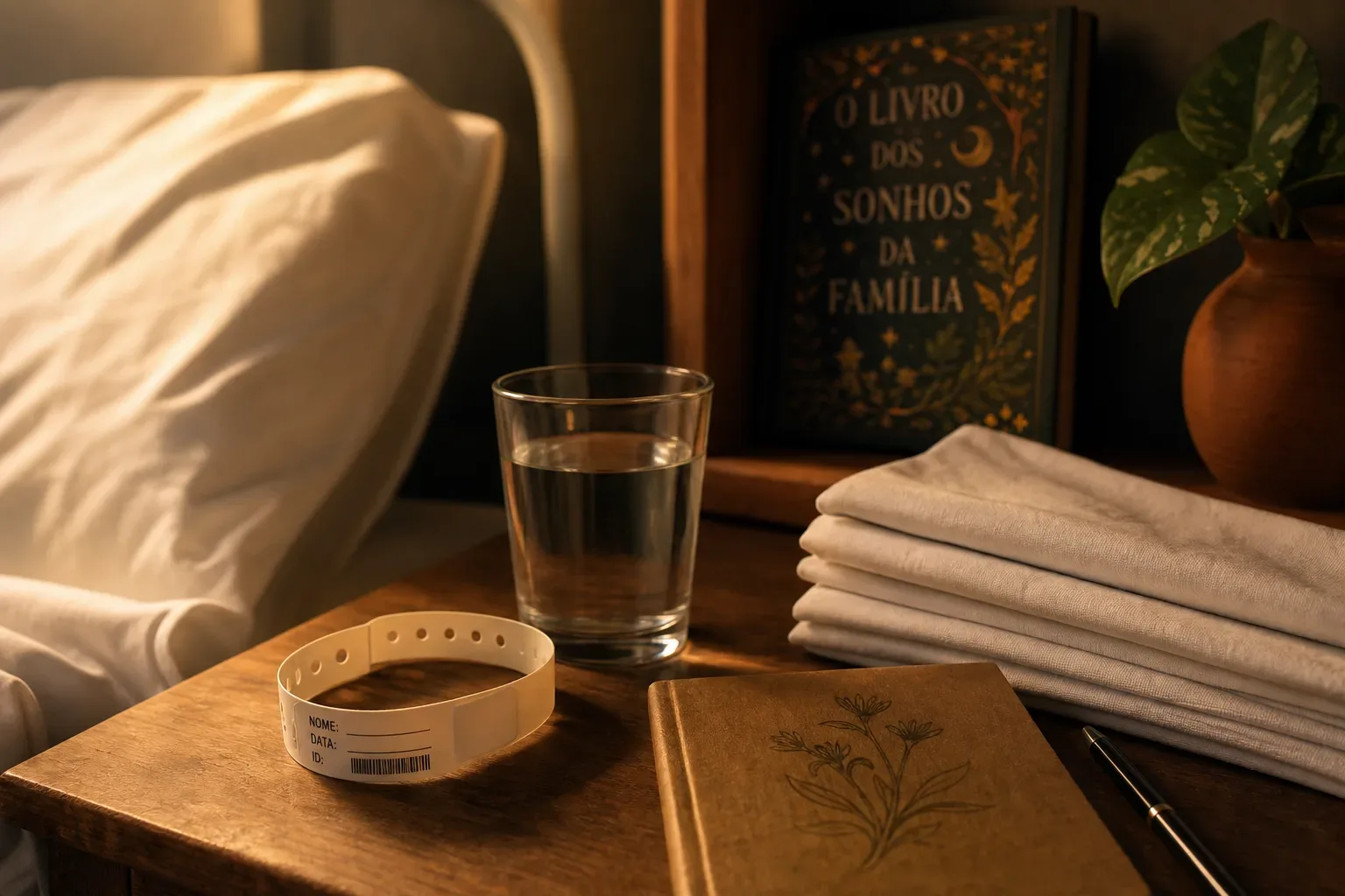 Symbolic still life: Sonhar com hospital