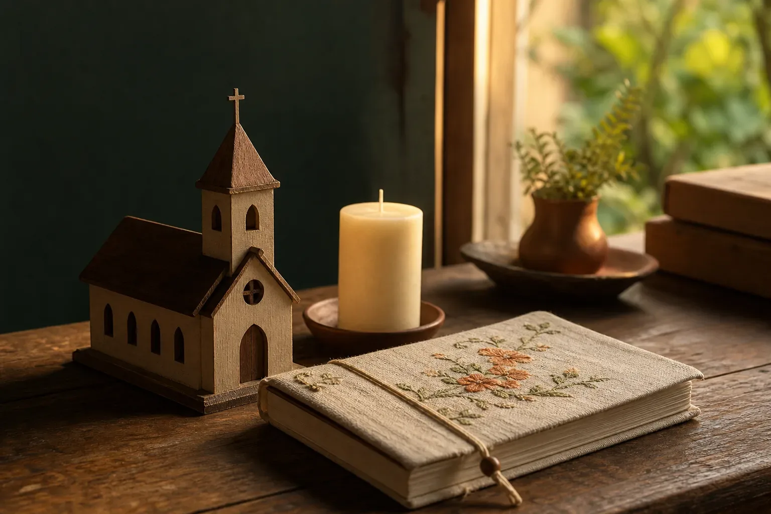 Symbolic still life: Sonhar com igreja