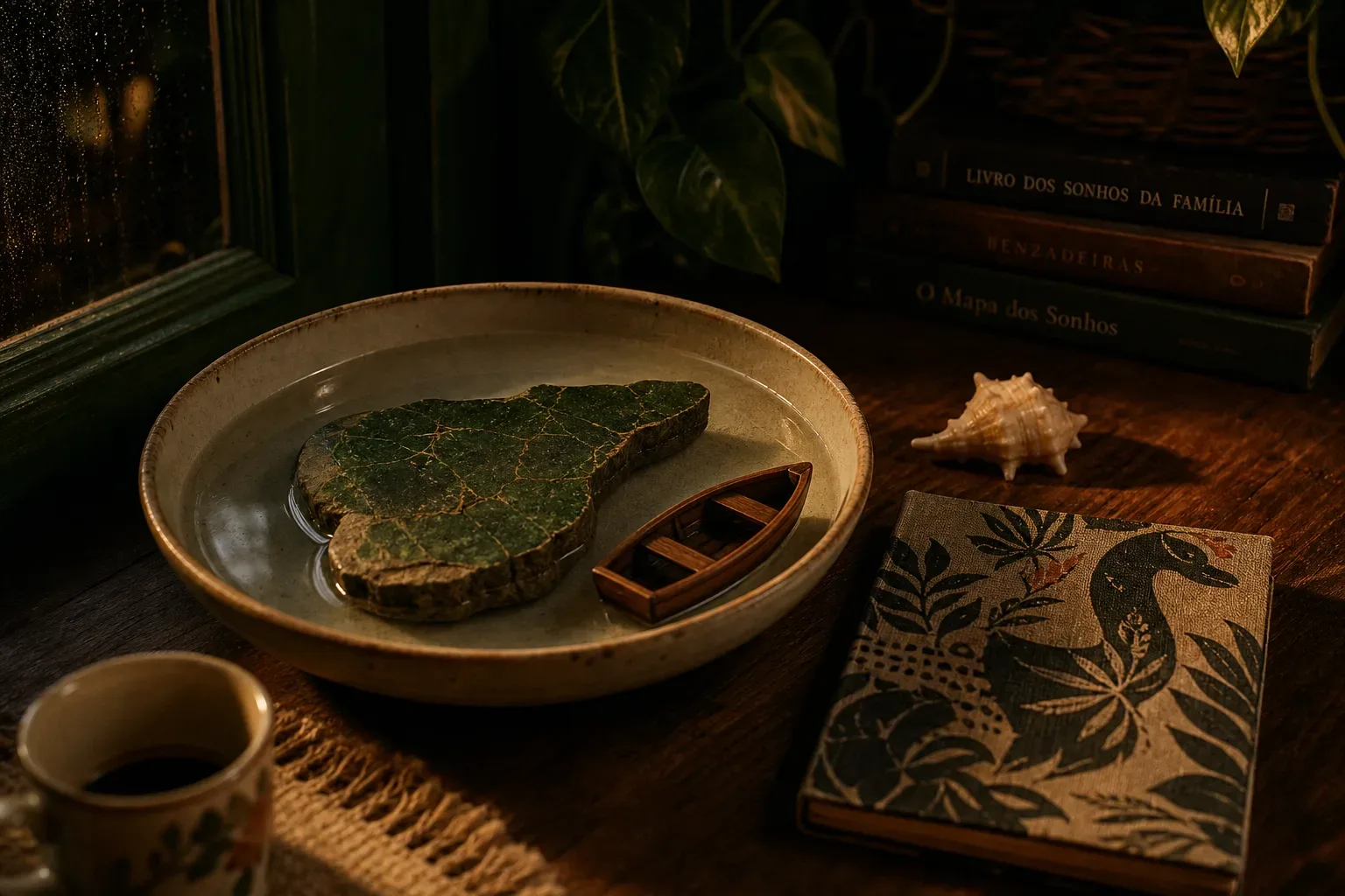 Symbolic still life: Sonhar com ilha