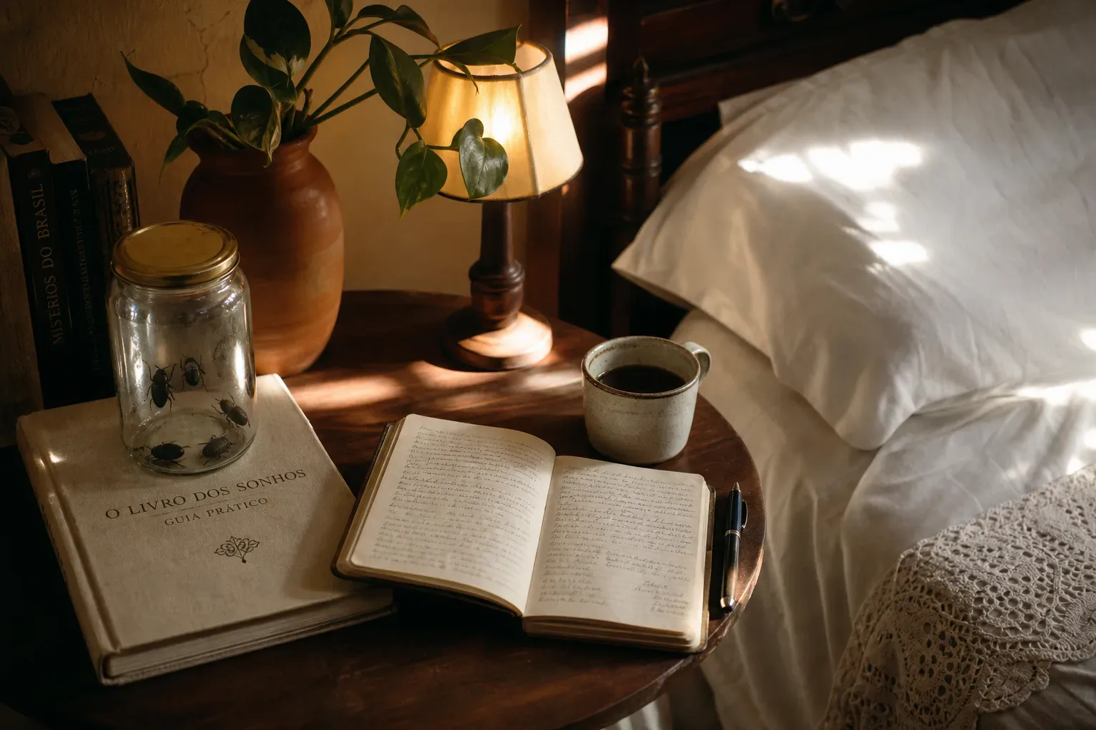 Symbolic still life: Sonhar com insetos