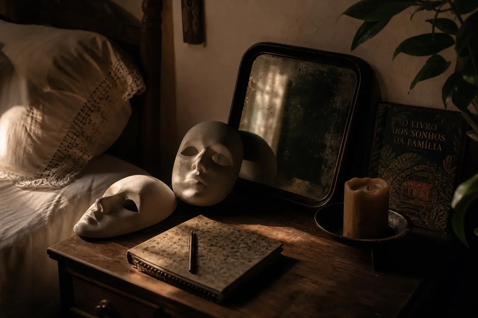 Symbolic still life: Sonhar com pessoas sem rosto