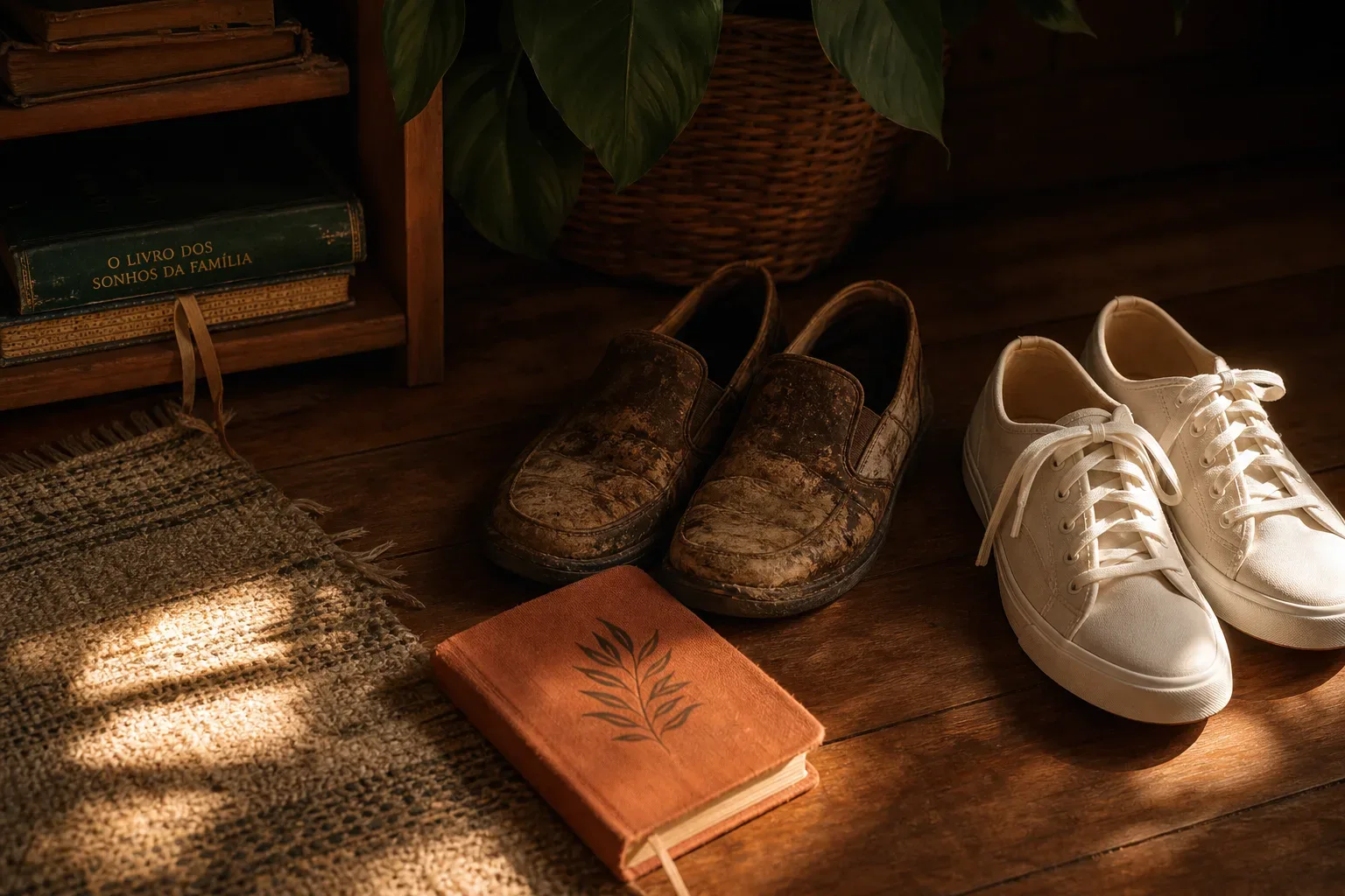Symbolic still life: Sonhar com sapatos