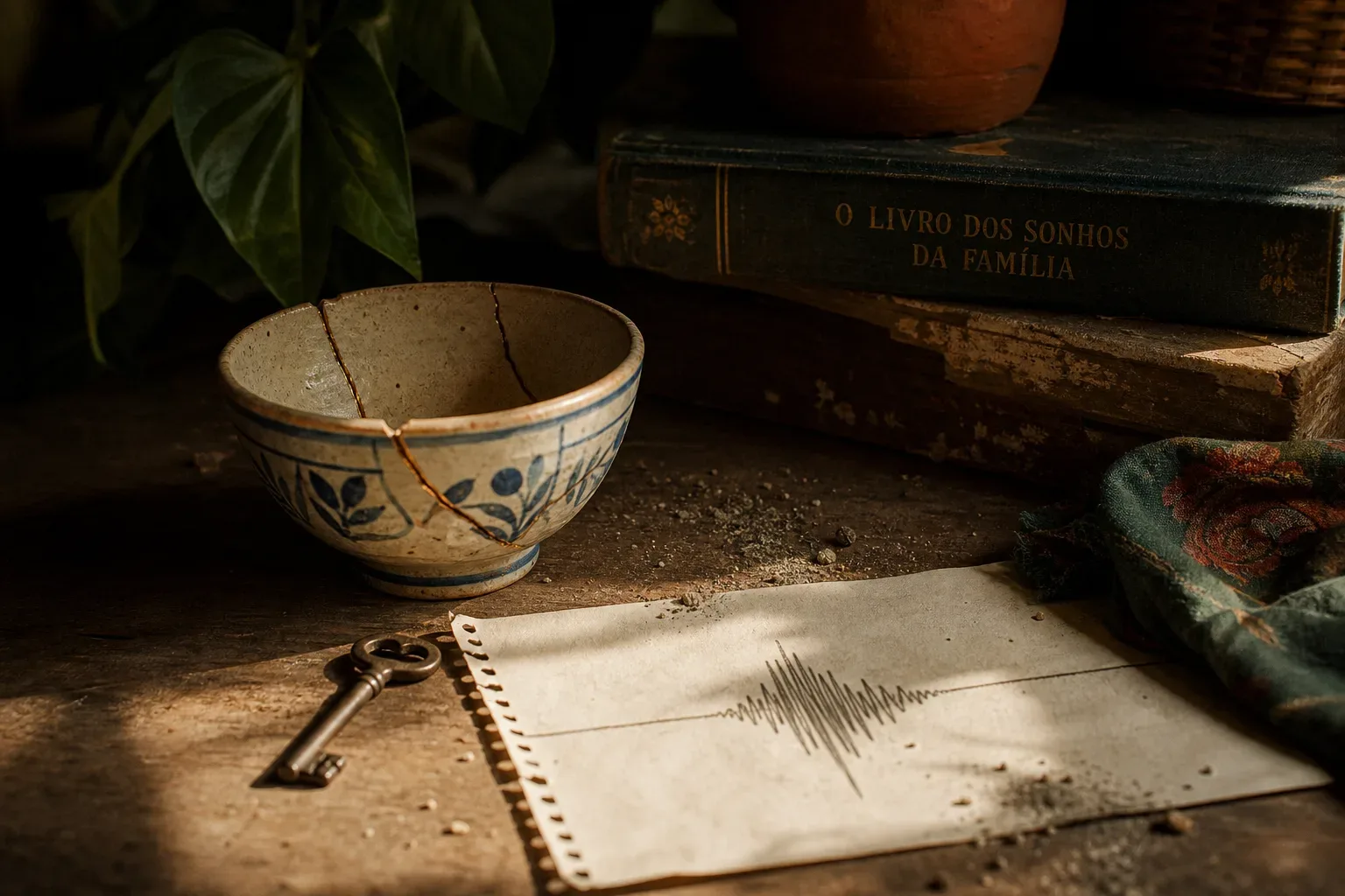 Symbolic still life: Sonhar com terremoto