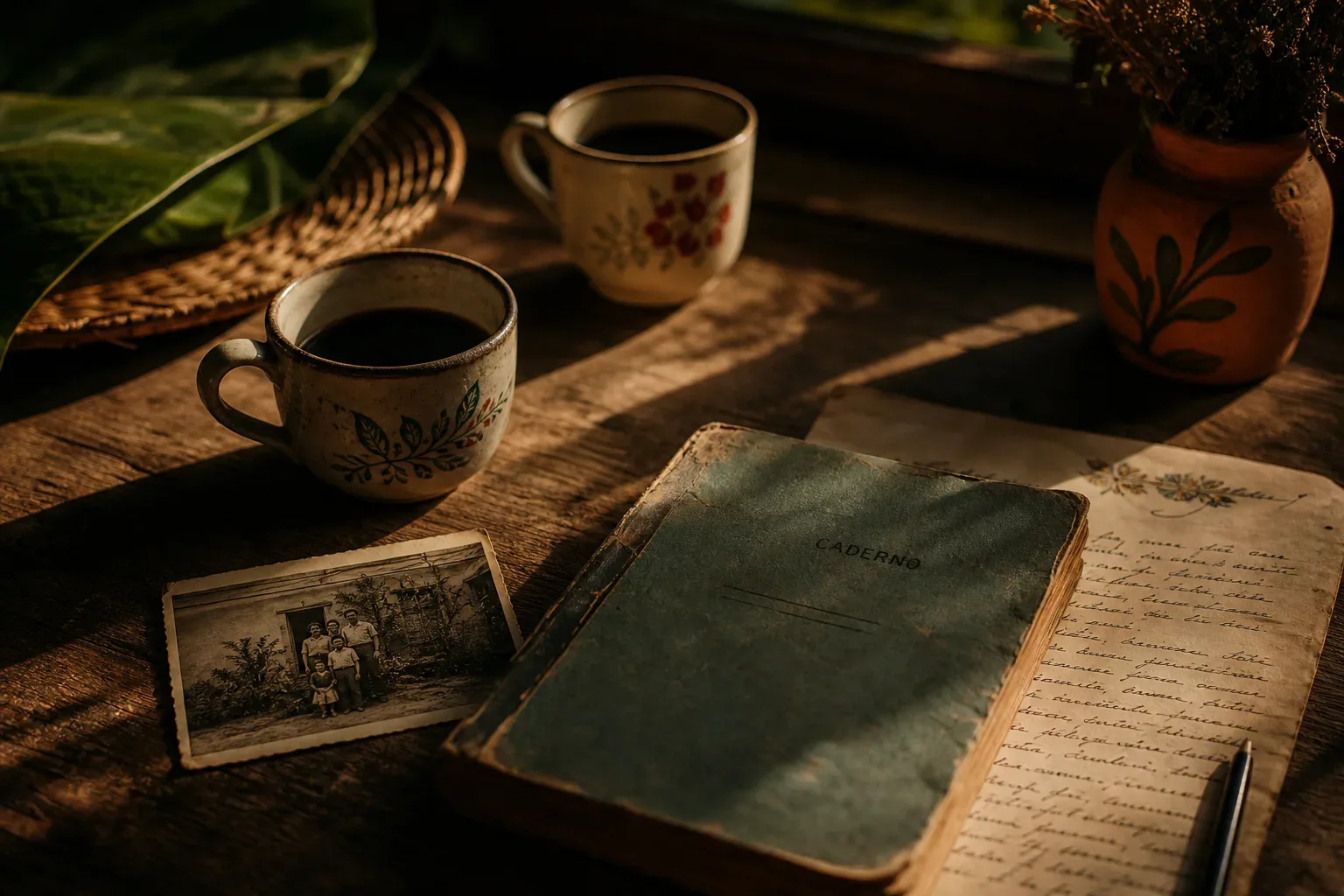 Symbolic still life: Sonhar com um velho amigo