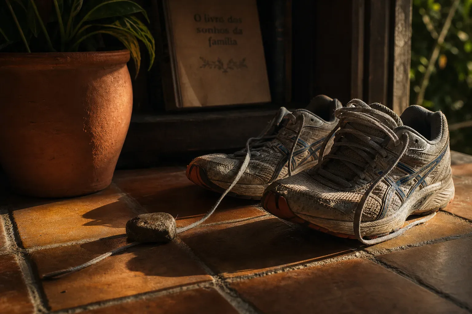 Symbolic still life: Sonhar que corre e não sai do lugar