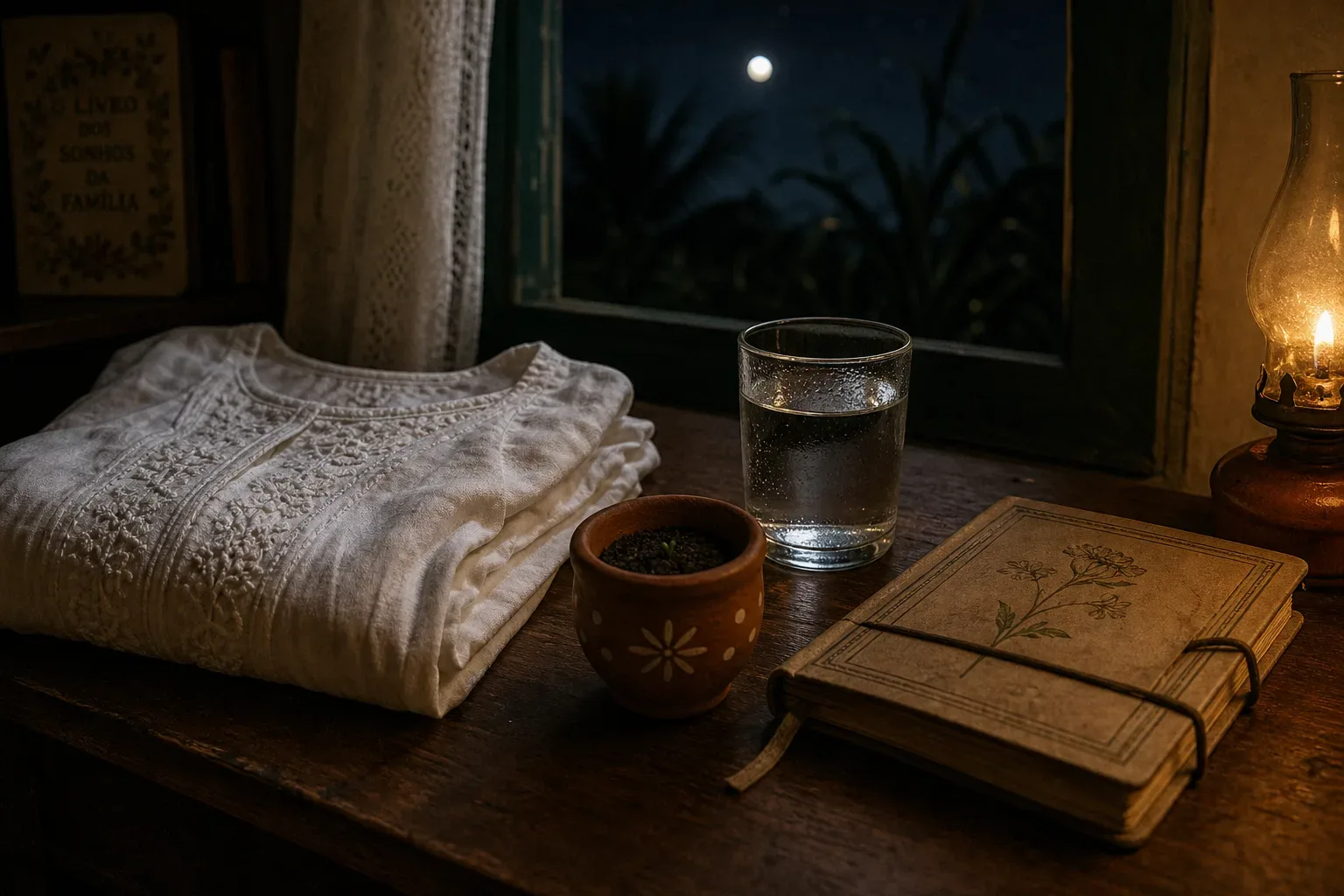 Symbolic still life: Sonhar que está grávida