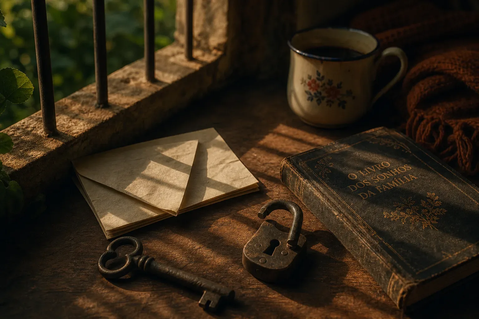 Symbolic still life: Sonhar que está preso
