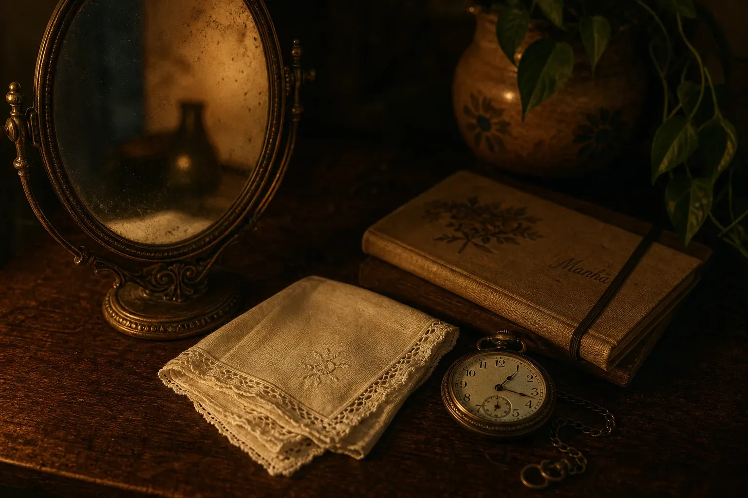 Symbolic still life: Sonhar que está velho